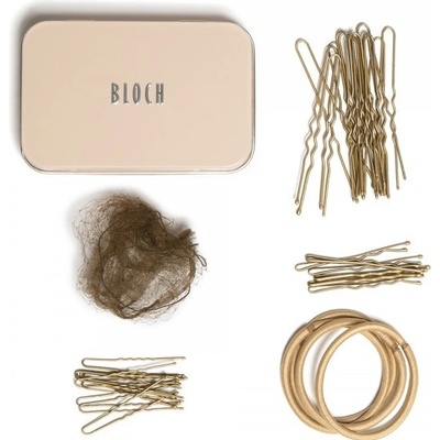 Bloch,Vlasové příslušenství - Hair kit A0801, blond