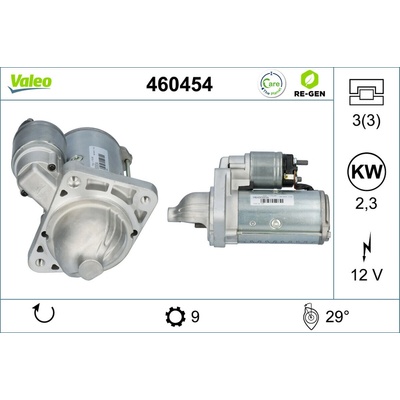 VALEO Štartér 460454