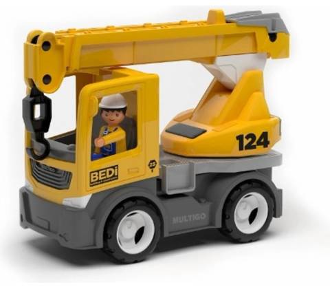 Efko IGRÁČEK MULTIGO BUILD Jeřáb s řidičem