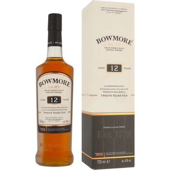 Bowmore Islay Single Malt 12y 40% 0,7 l (kartón)