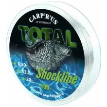 Carp R Us Total Shock Line Brown 100 m 0,60 mm 24,9 kg