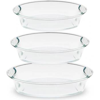 Elekom Огнеупорни съдове ek- plh9+10+11, 3бр. Комплект, Различни размери (ek- plh9+10+11)