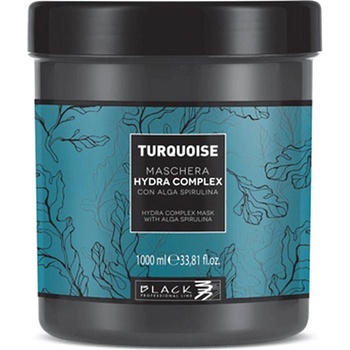 Black Turquoise Hydra Complex Mask Posilující maska s extraktem z mořské řasy 1000 ml