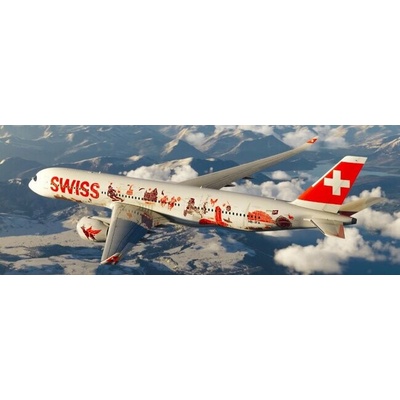 JC Wings A350-941 Swiss "Wanderlust" Colors, Named "Lausanne" 1:200