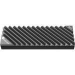 JONSBO Пасивен охладител Jonsbo M. 2 SSD, оребрен, Сив (ZUWE-420) - zettabytex