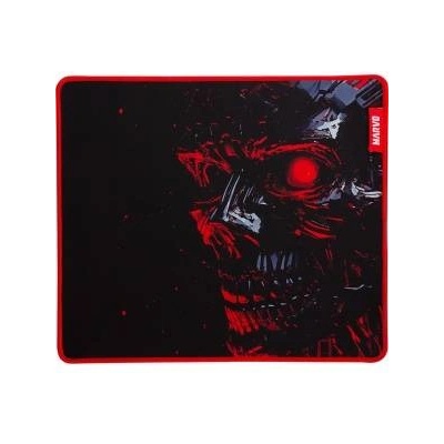 MARVO Mouse pad, Noob M, for gaming, black-red, 350 x 300 x 3 mm, Marvo