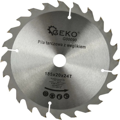 GEKO Kotouč pilový vidiový 185x20x24T