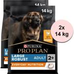 PRO PLAN LARGE ADULT Robust Everyday Nutrition пиле 2 x 14 кг