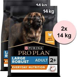 PRO PLAN LARGE ADULT Robust Everyday Nutrition пиле 2 x 14 кг