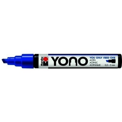Marabu YONO akrylový popisovač 0,5-5 mm - tmavě modrý