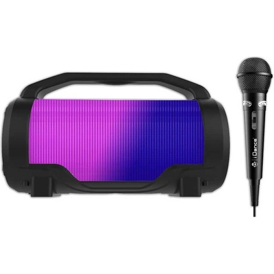 iDance Караоке Bluetooth тонколона с микрофон, черна (CYCLONE400(BK))