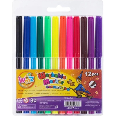 Beifa Флумастери WMZ, 12 цвята (1010180282)