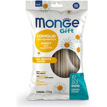 Monge Gift Дентални пръчици Monge Gift Senior - 0.210кг