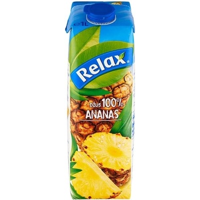 Relax 100 % ananás s dužinou 1 l