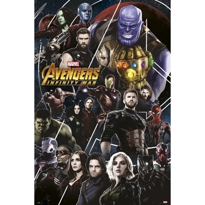 Plagát, Obraz - Avengers: Infinity War, 61 × 91.5 cm