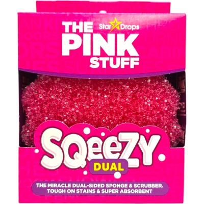 THE PINK STUFF домакинска гъба, Sqeezy Miracle скрубер, 1 брой