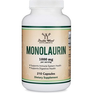 Double Wood Supplements Monolaurin, 210 капсули, Double Wood