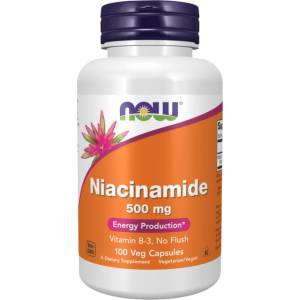 NOW Niacinamide 500 mg [100 капсули]