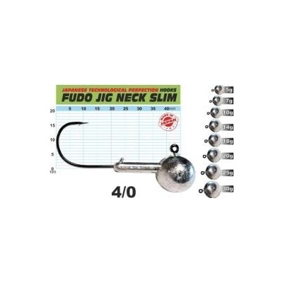 FUDO JIG PROFI Slim s nálitkem vel.4 20g 3ks