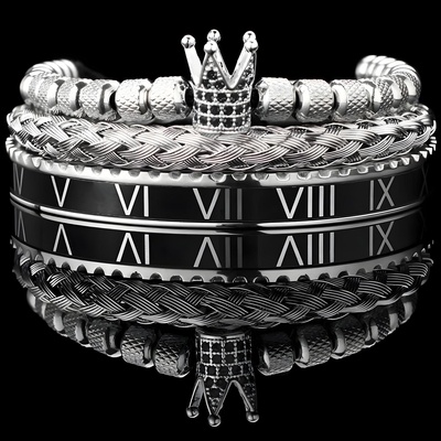 HARAHU Гривни ge-34388 - Сребриста / Черна kp34388 (ge-34388)