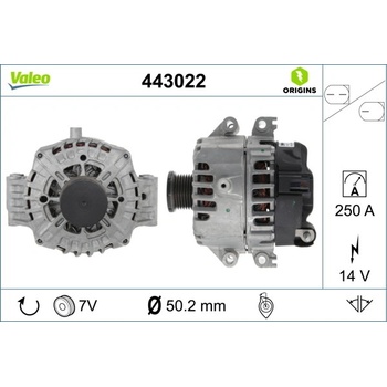 generátor VALEO 443022