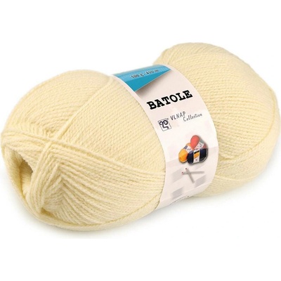 Pletací příze Batole 100 g Varianta: 11 (57207) krémová světlá, Balení: 1 ks 43208/84197/202770