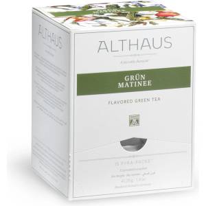 Althaus зелен чай Grün Matinée Pyra Pack 15x2.75g