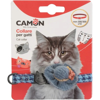Camon cat collar - Регулируем нашийник за котки с декорация, 20-30 см. /10 мм. - 1 брой