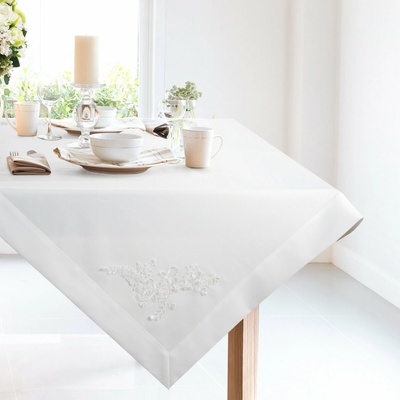 Eurofirany OBRUS TULIA 85X85 CM BIELA
