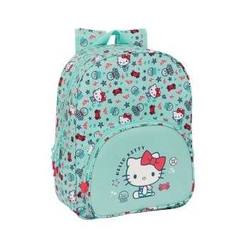 Hello Kitty Училищна чанта Hello Kitty Sea lovers цвят тюркоаз 26 x 34 x 11 cm