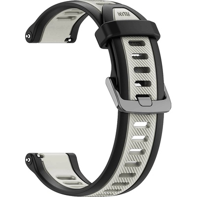 Techsuit Каишка за часовник за Huawei Watch GT 2 (46 мм)/GT 2 Pro/GT 3 Pro (46 мм)/Ultimate, Xiaomi Watch S1 - Каишка за часовник (W053) - Сив
