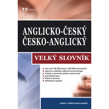 Velký anglicko-český/ česko-anglický slovník