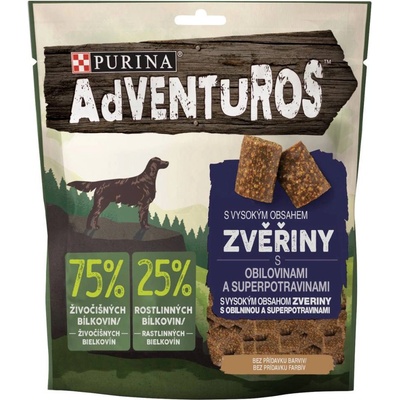 Adventuros s príchuťou zveriny a brusnicovou šťavou 90 g
