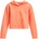 GUESS Спортен суичър без цип за момиче в оранжево с лого Guess