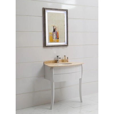 InterCeramic Мебел за баня icp 8454 „АНАИС - Стенен pvc шкаф с чекмедже и порцеланов умивалник (icp 8454 ";АНАИС";)