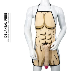  Престилка с мускули и пенис, забавни моменти - Apron 3D Penis Flesh (D-243988)