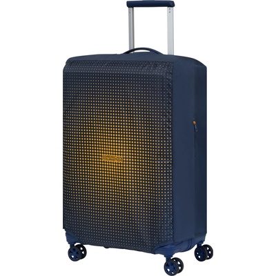 American Tourister M Navy Orange