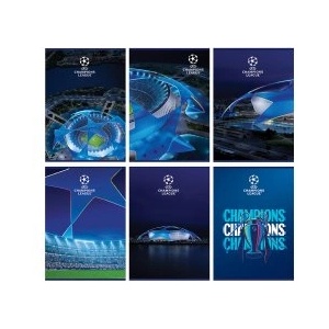 STREET Тетрадка с телчета UEFA Champions League А5 60л широки редове