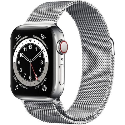 SES Elegantní kovový pásek pro chytré hodinky Apple Watch 44 mm 5.série - stříbrný 9075 – Hledejceny.cz