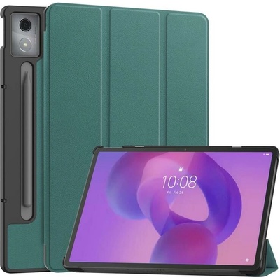 Vsetkonamobil 105039 LEATHER Zaklápací kryt pre Lenovo Idea Tab Pro zelený