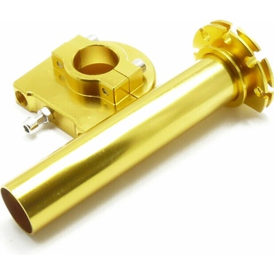 Stomp pitbike plynová rukojeť ALLOY speciál zlatá