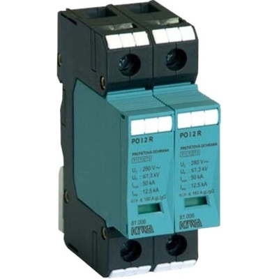 Zvodič KIWA PO I 1+1 R 280V/12,5kA B+C+D 81.011