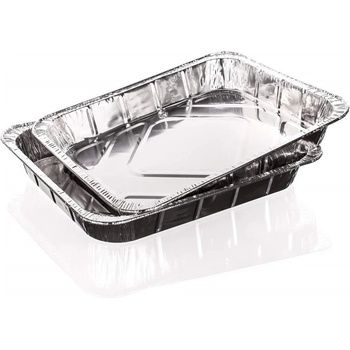 Happy Green Sada grilovacích alu nádob 22,5 x 17,5 x 3,5 cm, 2 ks