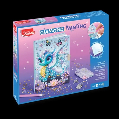 Sada Maped Creativ Diamond Painting - Tajný deníček -