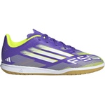 Adidas F50 club in j лилаво, бяло, жълто 28 (ji0042)