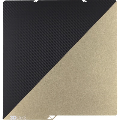 3DJAKE Плоча за вграждане от PET/PEI - въглерод - 264 x 276 mm (CARBP-264X276)