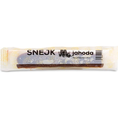 NATURAL JIHLAVA Snejk jahoda 30 g