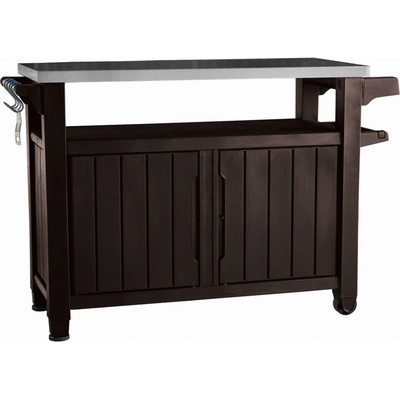 Keter Grilovací stolík Keter UNITY XL 207L hnedý 610202