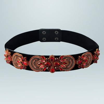 Bohemian opasok KP12646 Červená