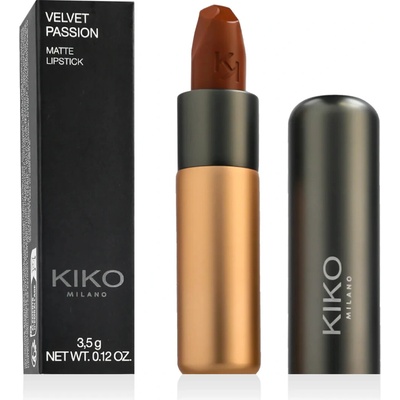 KIKO Milano Velvet Passion krémová rtěnka s matným efektem 301 Beige 3,5 g